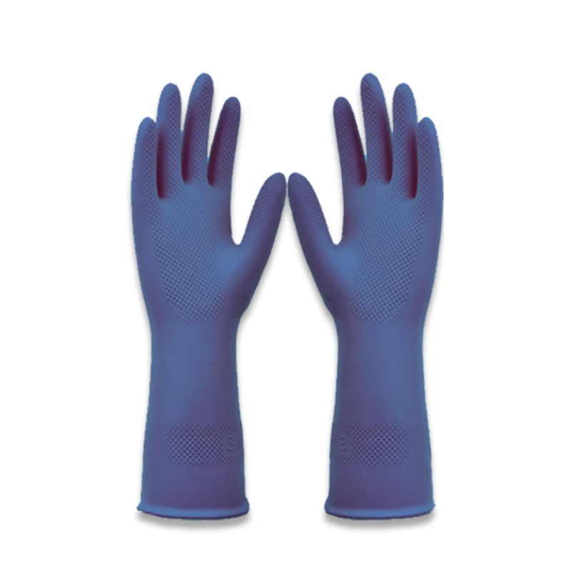 7235Purple disposable nitrile gloves (durable)
